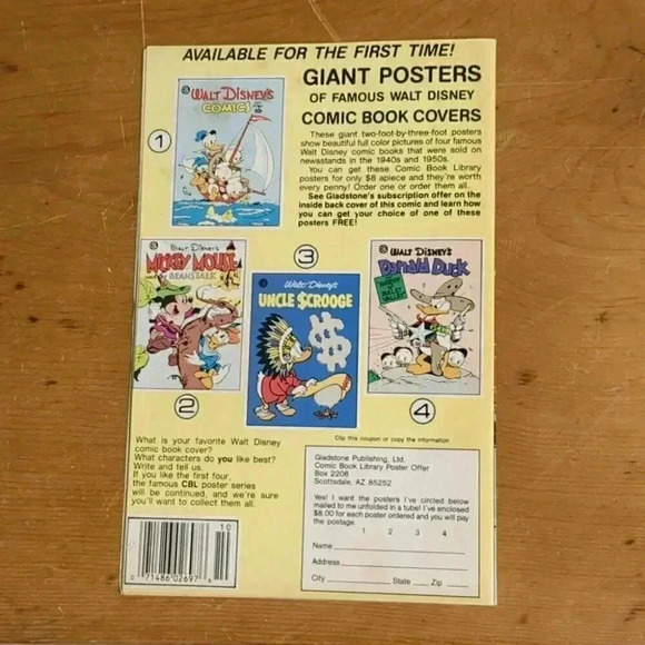 Walt Disney's Donald Duck and  the Gilded Man 1986 - Picture 6 of 6